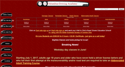 Desktop Screenshot of columbusdrivingacademy.com